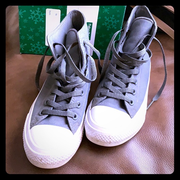 Converse Hightops Gray - Picture 1 of 3